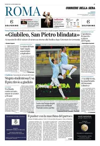 Corriere della Sera Roma - 22 Dicembre 2024