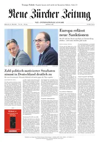 Neue Zürcher Zeitung (International) - 21 Mai 2025