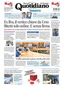 Quotidiano di Puglia Taranto - 12 Agosto 2025