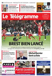 Le Télégramme Carhaix - 20 Septembre 2024