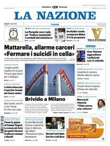 La Nazione Lucca - 1 Luglio 2025