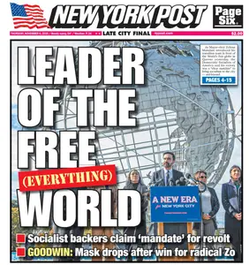New York Post - November 6, 2025