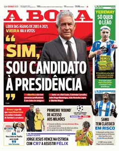 A Bola - 20 Agosto 2025