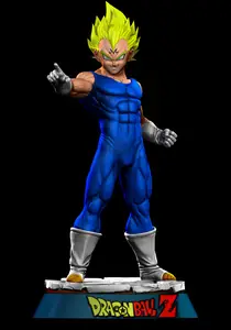 Majin Vegeta V1  3D Model