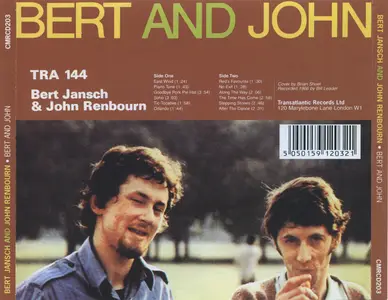 Bert Jansch & John Renbourn - Bert And John (1966) Remastered Reissue 2001