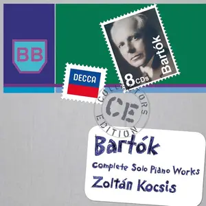 Zoltán Kocsis - Béla Bartók: Complete Solo Piano Works [8CDs] (2010)