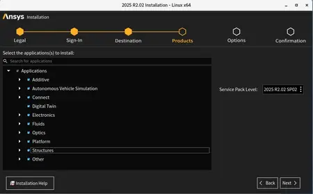 ANSYS Products+ 2025 R2.02 (SP2)