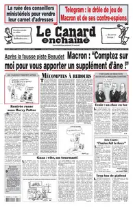 Le Canard enchaîné - 4 Septembre 2024