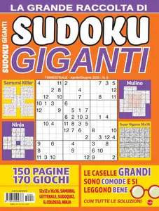 Sudoku Giganti N.6 - Aprile-Maggio-Giugno 2025