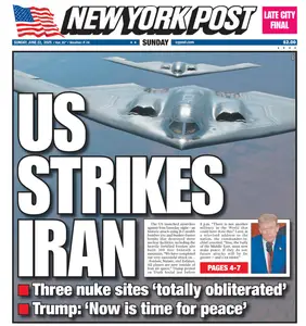 New York Post - June 22, 2025