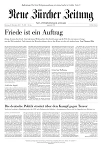 Neue Zürcher Zeitung International - 24 Dezember 2024