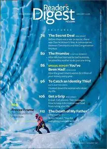 Readers Digest Magazine January 2008