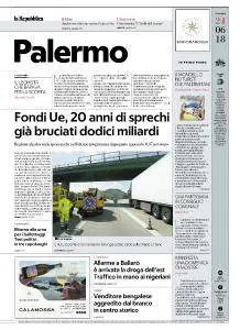 la Repubblica Palermo - 24 Giugno 2018