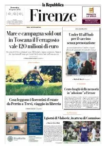 la Repubblica Firenze - 15 Agosto 2021