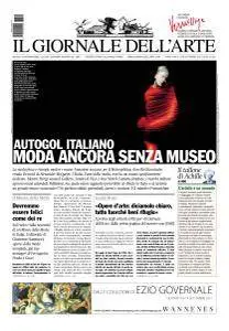 Il Giornale Dell’Arte - Settembre 2017