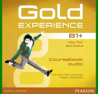 ENGLISH COURSE • Gold Experience B1 Plus • AUDIO • Class CDs (2015)