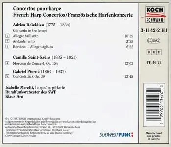 Isabelle Moretti - Boieldieu, Saint-Saens, Pierné: Harp Concertos (1997)
