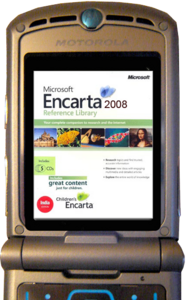 Microsoft Encarta 2008 for Mobile Phones (Java)