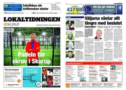 Lokaltidningen Skurup – 08 september 2018