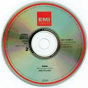 Erik Satie - Oeuvres Pour Piano - Piano Works - Aldo Ciccolini (1991) {2CD Set EMI Classics rec 1966-1971}