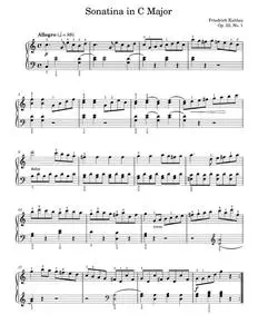 Sonatina In C Major, Op. 55, No. 1 - Friedrich Kuhlau, Jennifer Linn (Piano Solo)