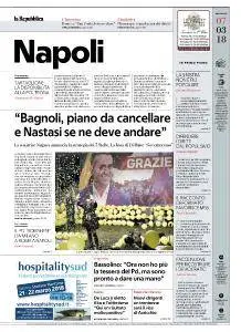 la Repubblica Napoli - 7 Marzo 2018