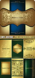 Stock Vector - Fine Backgrounds 2