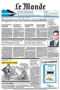 Le Monde du Mercredi 3 mars 2010