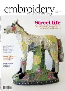 Embroidery Magazine - July-August 2016