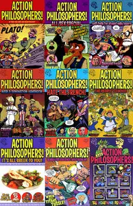 Action Philosophers, Volumes 1-9