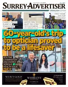 Surrey Advertiser Cranleigh - 17 November 2023