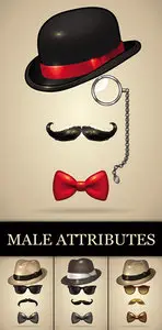 Male Attributes Vector