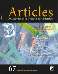 Articles. Didàctica de la Llengua i de la Literatura - octubre 2015