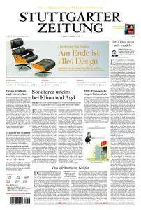 Stuttgarter Zeitung Blick vom Fernsehturm - 27. Oktober 2017