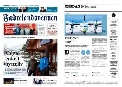 Fædrelandsvennen – 19. februar 2020