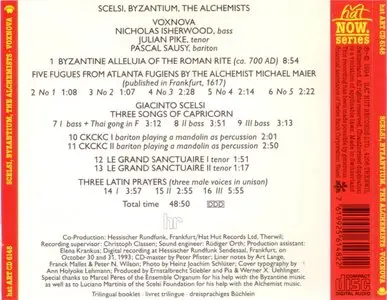 Giacinto Scelsi - Byzantium, The alchemists - Voxnova (1994)