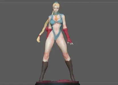 Cammy Street Fighter Game Character Girl Anime Woman