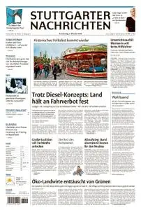 Stuttgarter Nachrichten Blick vom Fernsehturm - 04. Oktober 2018