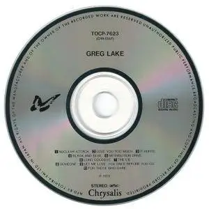 Greg Lake - Greg Lake (1981) {1993, Japanese Reissue} Repost / New Rip