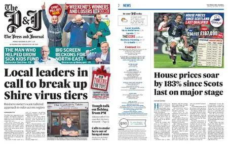 The Press and Journal Aberdeenshire – November 16, 2020