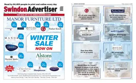 Swindon Advertiser – January 21, 2022
