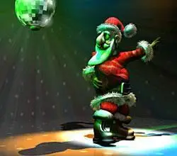 Dancing Santa 3D Screensaver