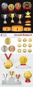 Vectors - Awards Badges 8