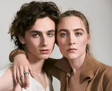 Saoirse Ronan & Timothée Chalamet by Collier Schorr for Entertainment Weekly October 23, 2019