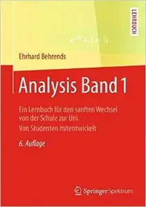 Analysis Band 1: Ein Lernbuch für den sanften Wechsel von der Schule zur Uni. Von Studenten mitentwickelt, Auflage: 6