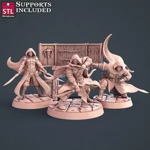 STL Miniatures - Assassins Set