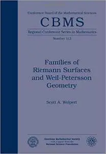 Families of Riemann Surfaces and Weil-Petersson Geometry