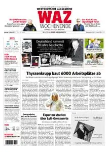 WAZ Westdeutsche Allgemeine Zeitung Essen-Postausgabe - 11. Mai 2019