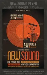 GraphicRiver New Sound Flyer/Poster