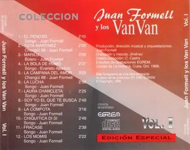 Juan Formell y Los Van Van - Vol.1 (1969) {Egrem}